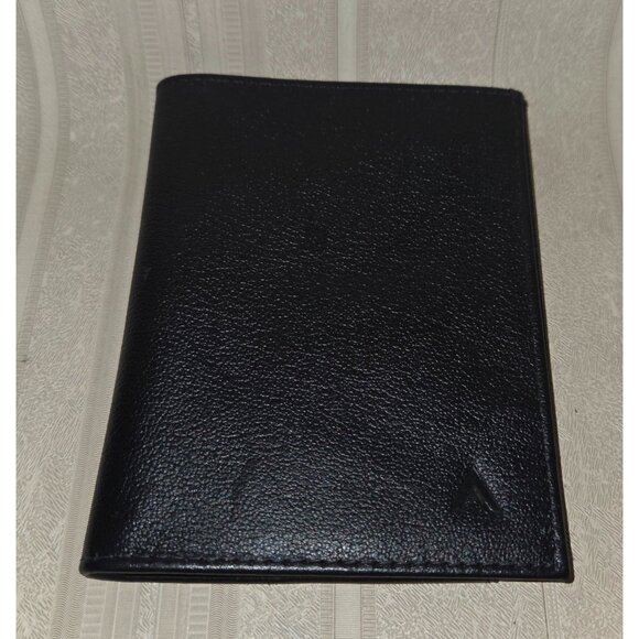 Allett Wallet Onyx Black Leather, Slim with Coin Pocket RFID Blocking NEW - Picture 4 of 8